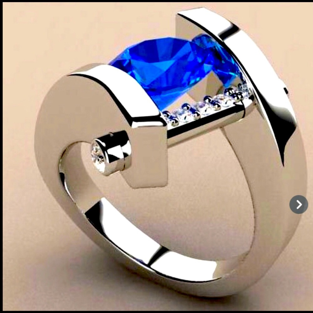 💎✨European & American Sapphire Ring💎✨